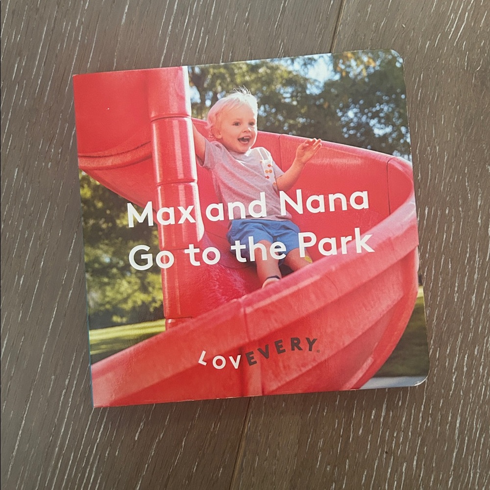 Lovevery Book Max and Nana Go to the Park